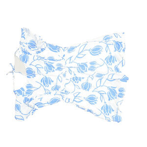 NEW Lane Bryant Plus Size 20 White Blue Floral Midi Dress NWT